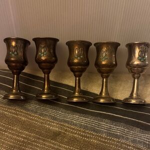 Vintage Silver Plated Goblets